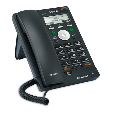 V-tech Eris Terminal VSP715A Configuration guide