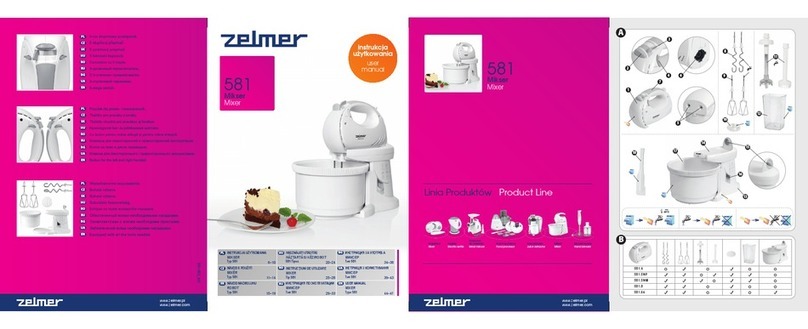 Zelmer 581 user manual
