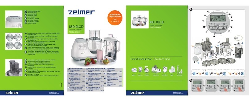 Zelmer 880.0LCD user manual