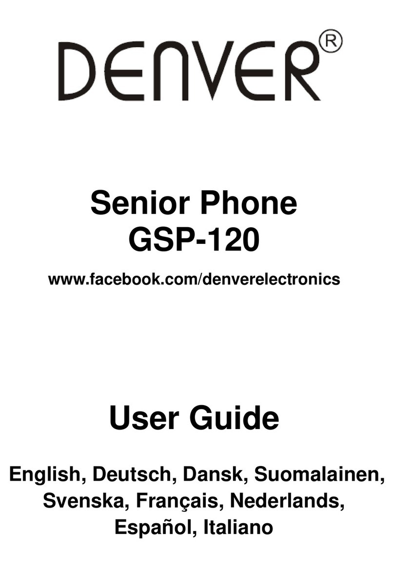 Denver GSP-120 User manual