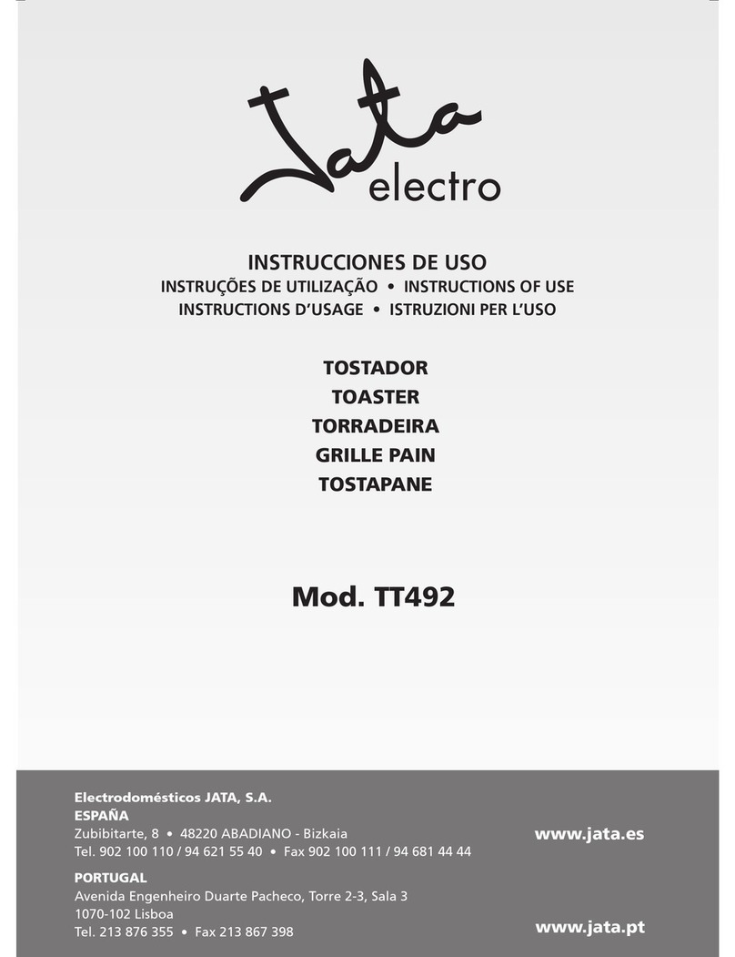 Jata TT492 Instructions for use