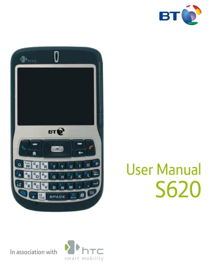 HTC S620 - Smartphone - GSM User manual HTC S620 - Smartphone - GSM User manual