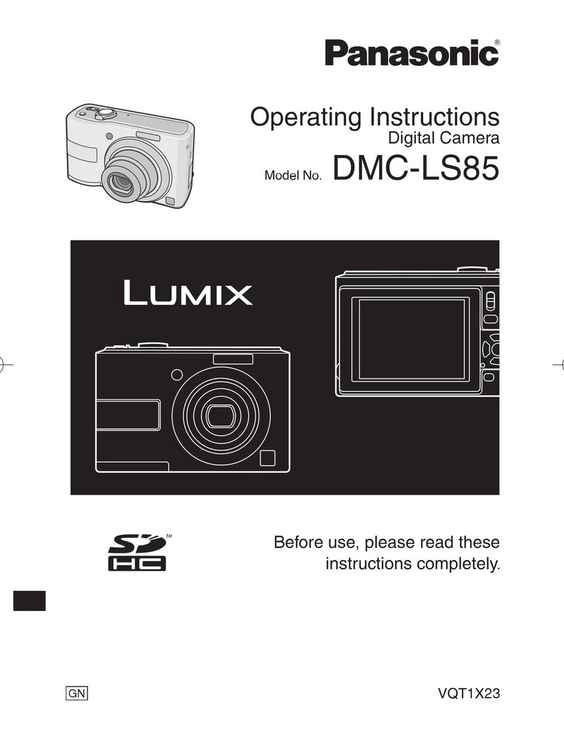 Panasonic Lumix DMC-LS85 operating instructions
