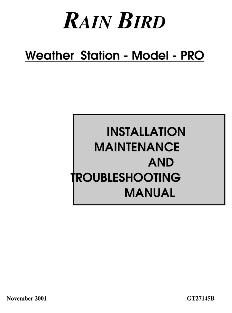 Rain Bird Pro Programming manual