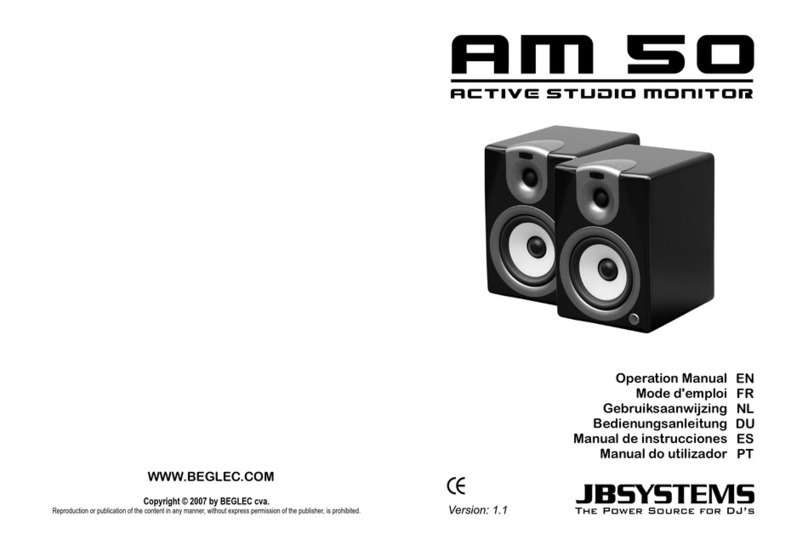 JB Systems AM50 User manual