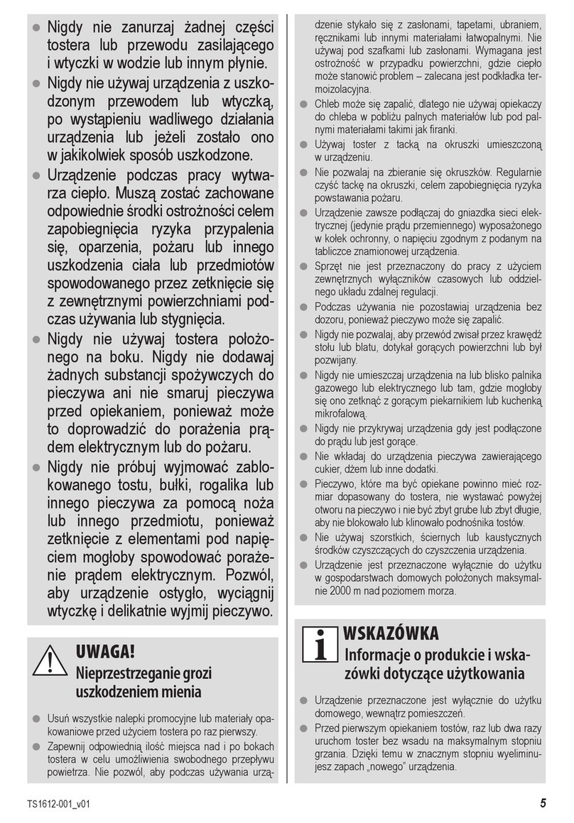 Zelmer ts1612 User manual