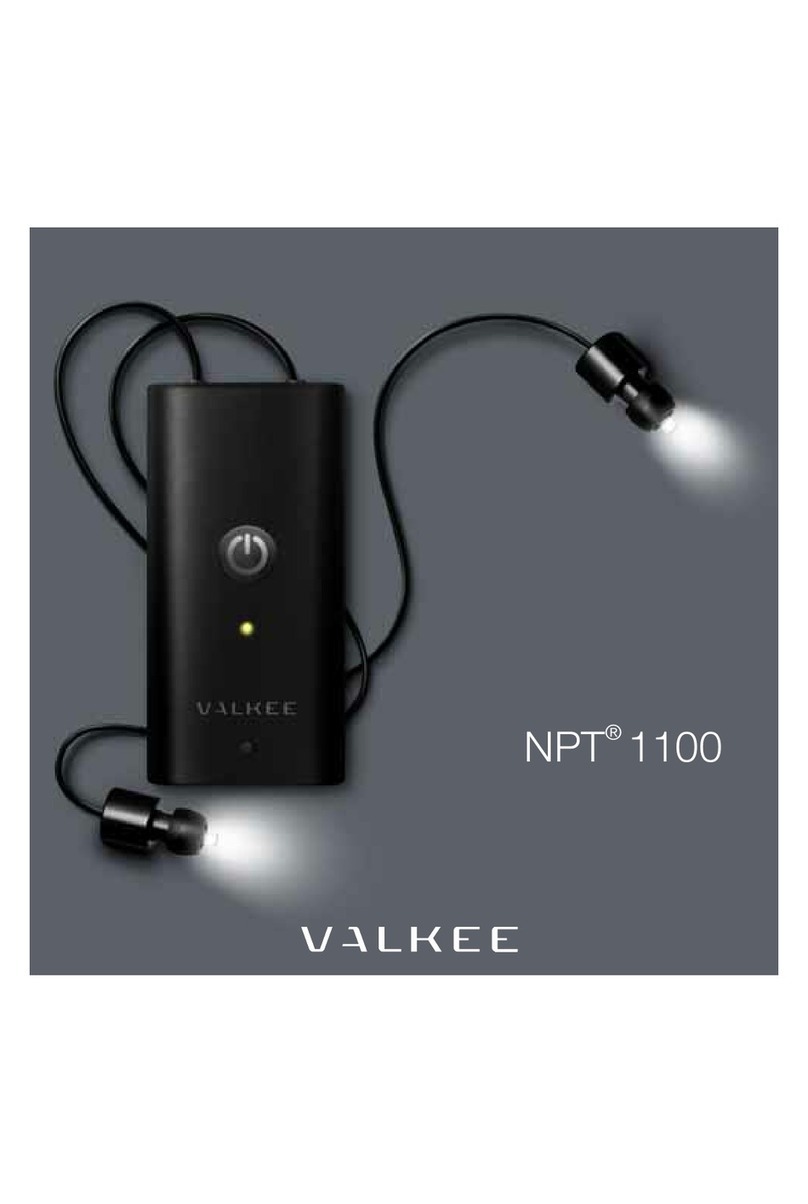 Valkee NPT 1100 Instructions for use