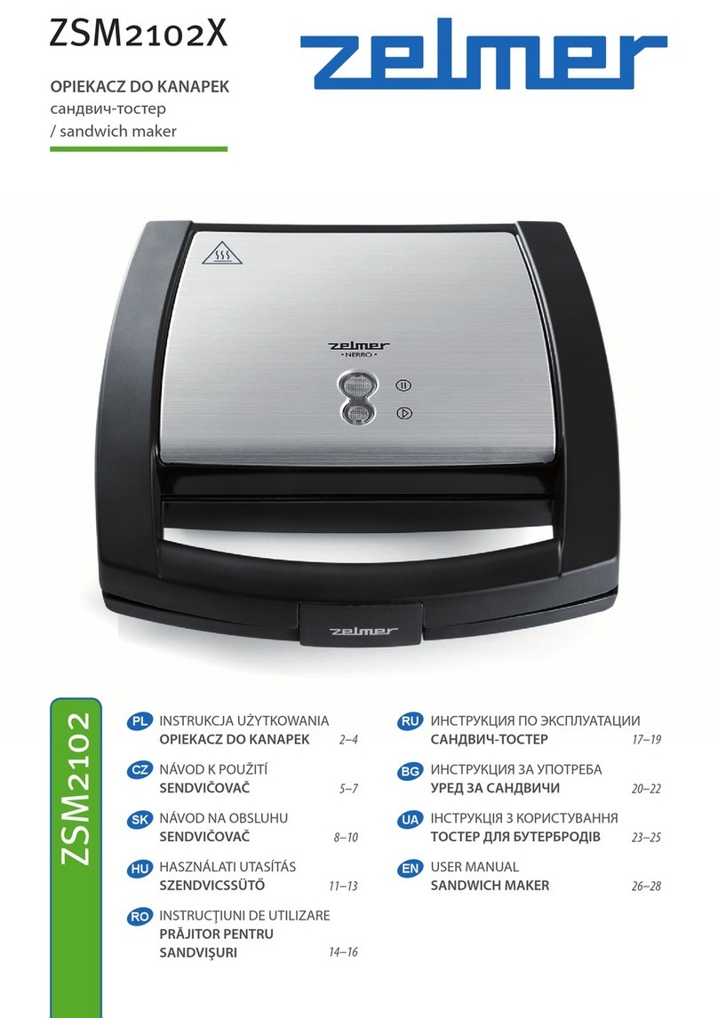 Zelmer ZSM2102X user manual