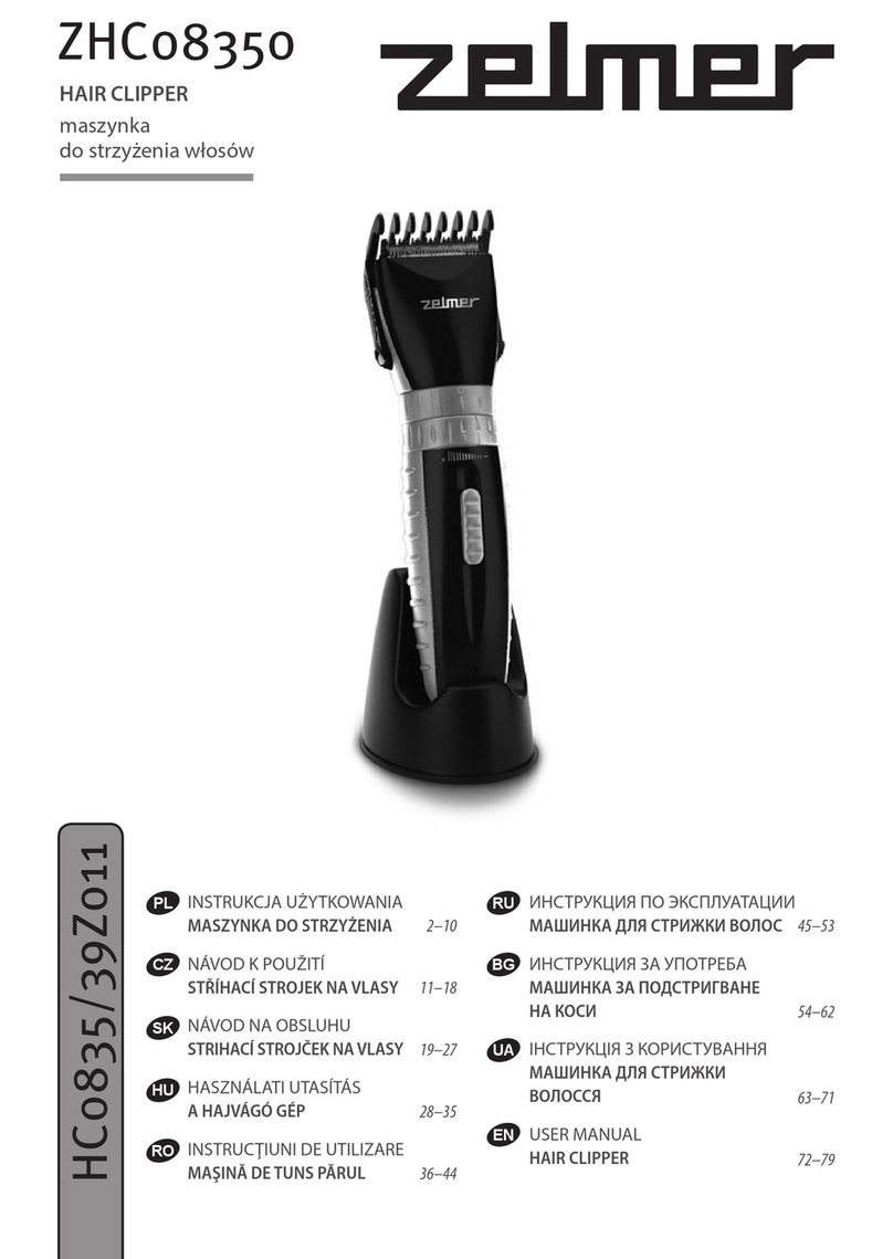Zelmer ZHC08350 user manual