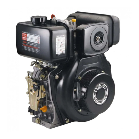 Kipor KM170F Operation manual