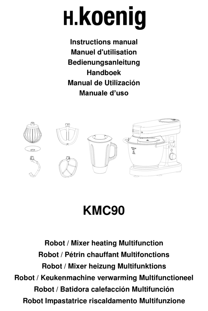 H.Koenig KMC90 User manual