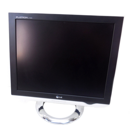 LG FLATRON L1740BQ User manual