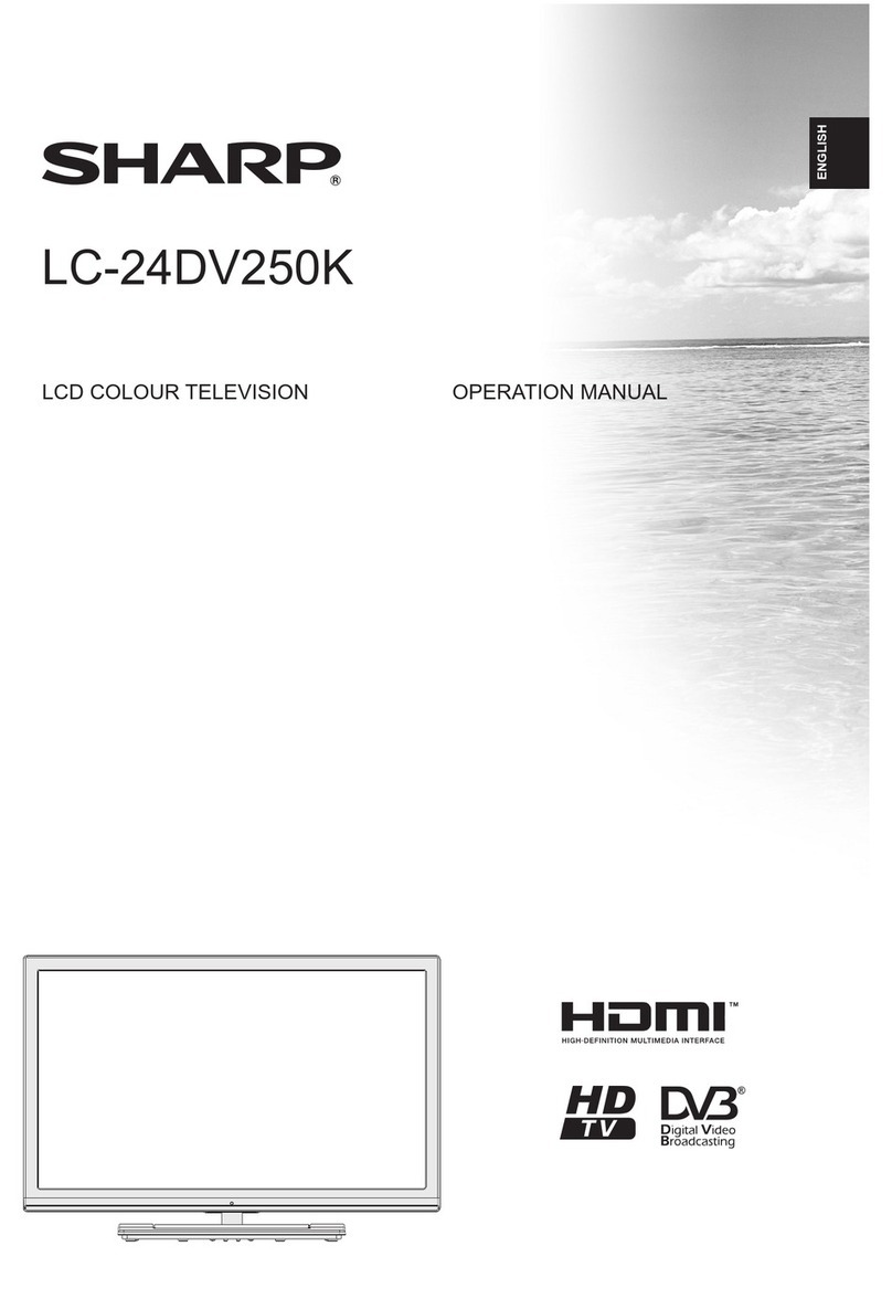 Sharp LC-24DV250K Operation manual