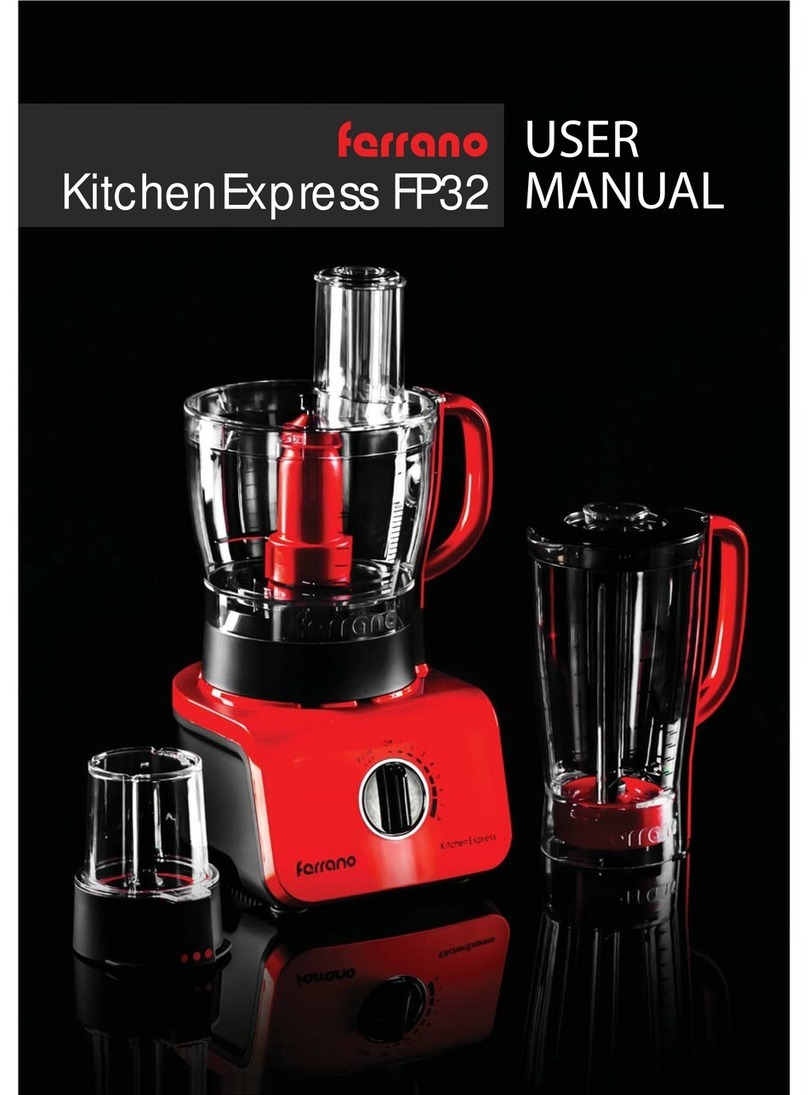 Ferrano KitchenExpress FP32 user manual
