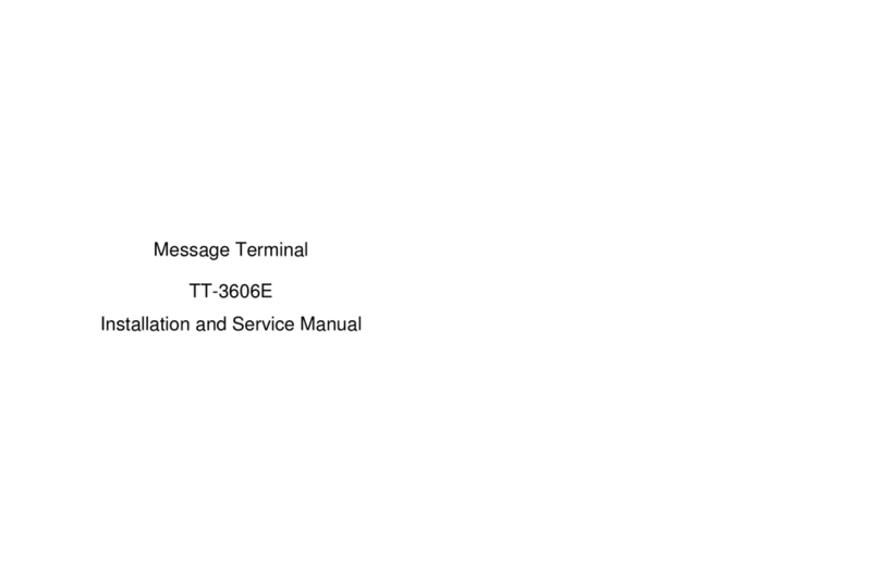 Thrane&Thrane TT-3606E Installation and service manual