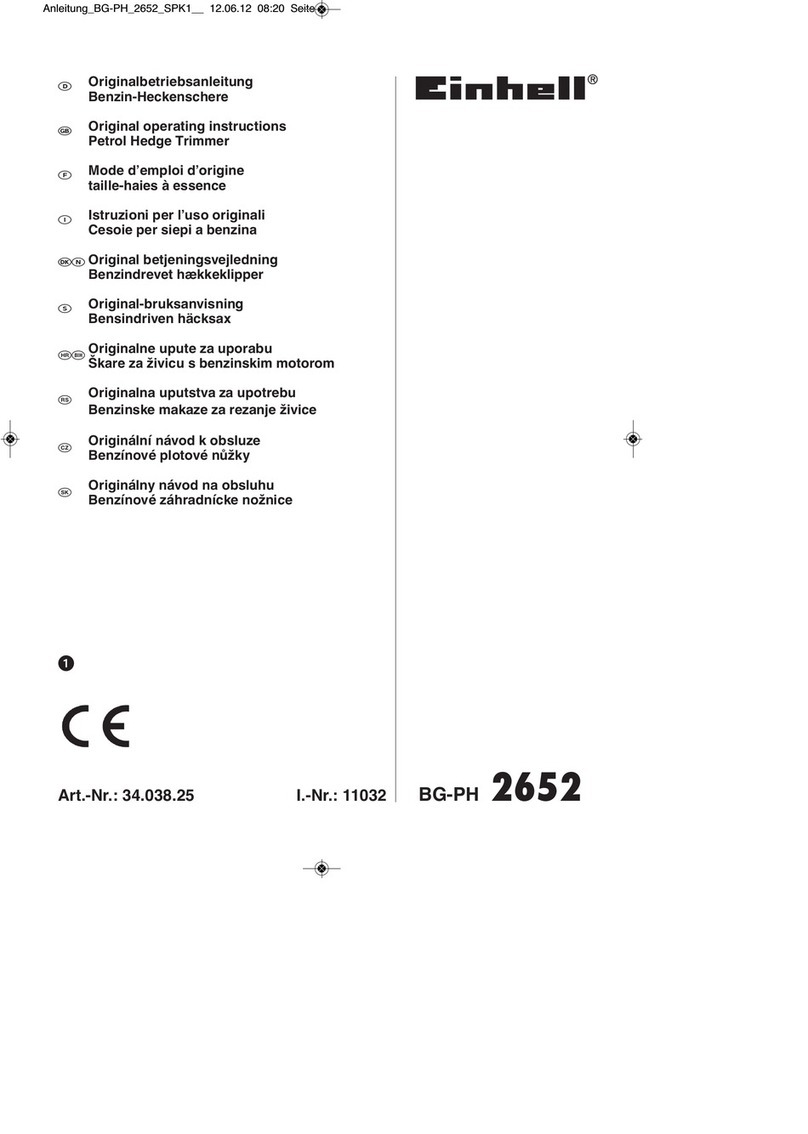 EINHELL BG-PH 2652 User manual