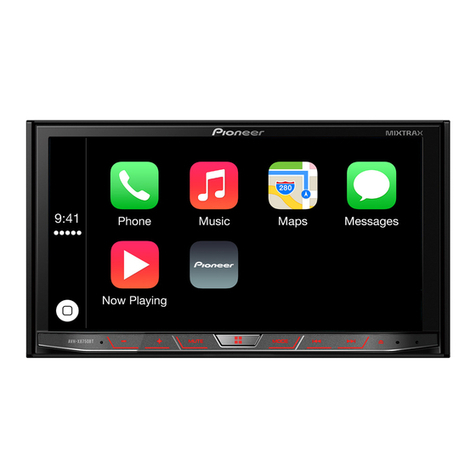 Pioneer AVH-X8750BT owner's manual