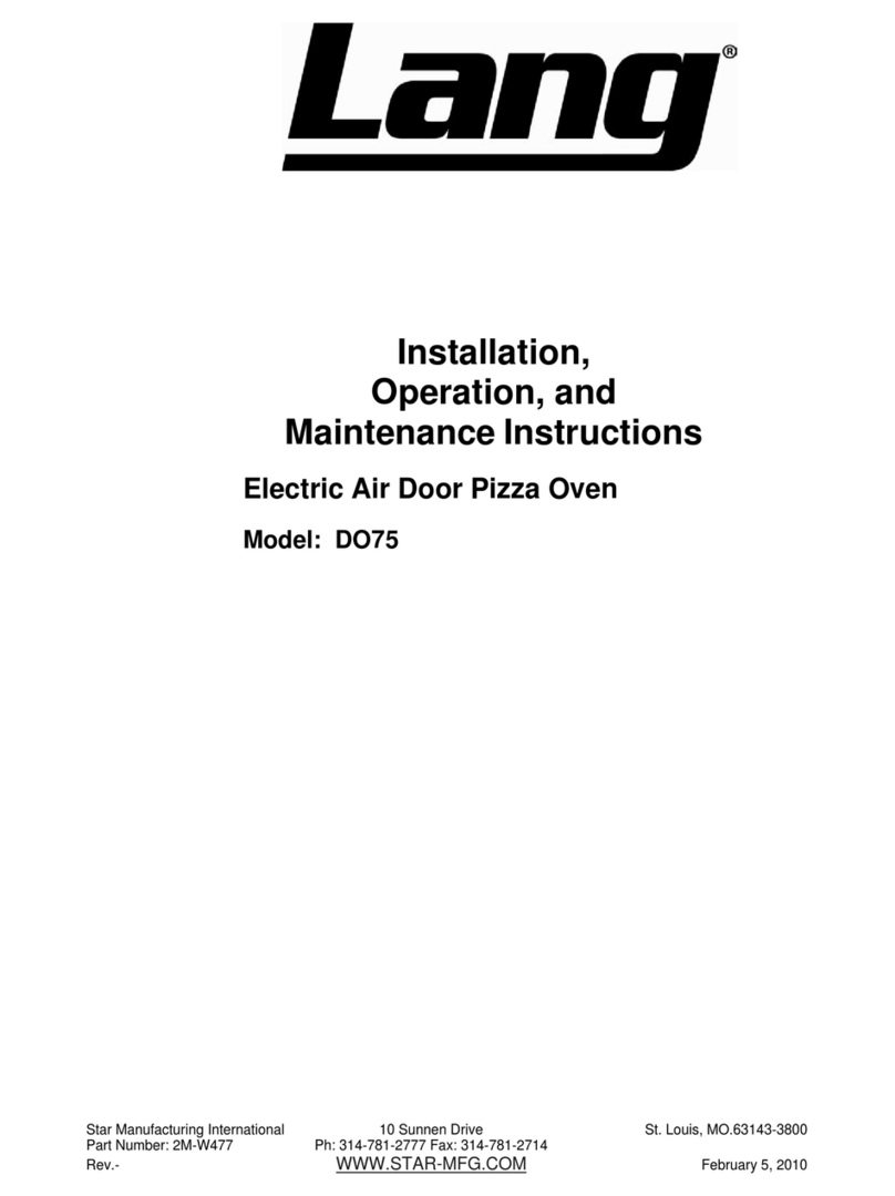 Lang DO75 Manual