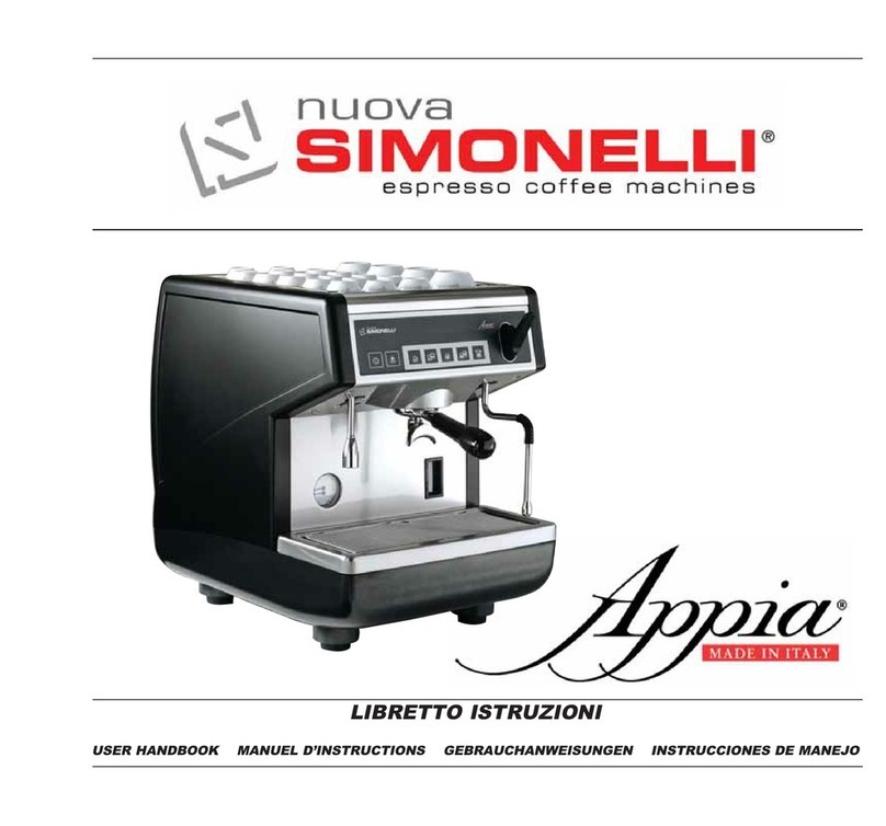 Nuova Simonelli Appia User handbook