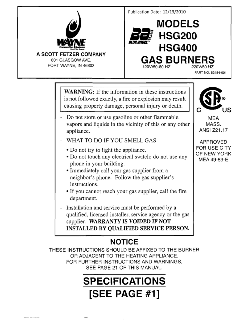 Wayne HSG200 instructions