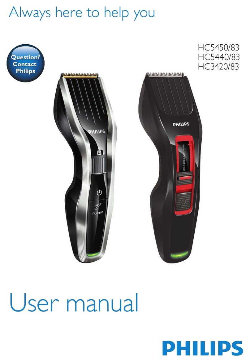 Philips HC5450/83 User manual