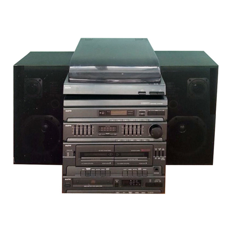 Sanyo DC-X801 User manual