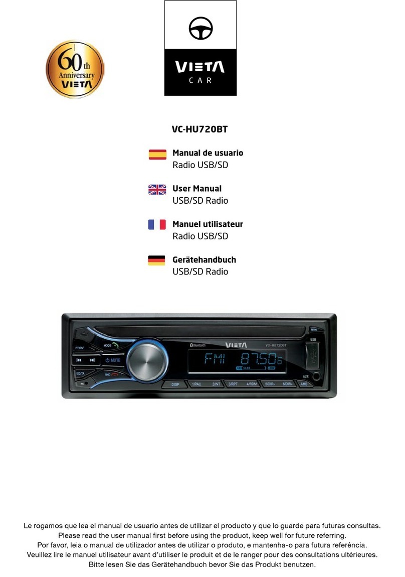 VIETA VC-HU720BT User manual