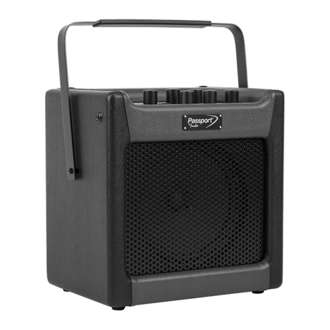 Fender Passport mini owner's manual