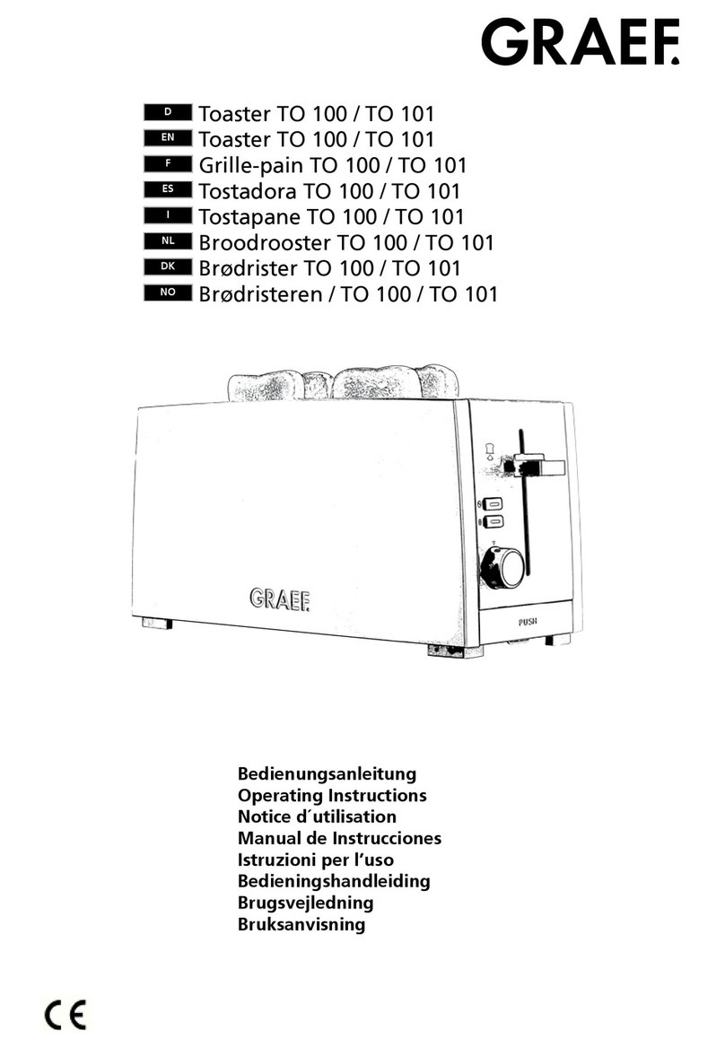 Graef TO 100 User manual