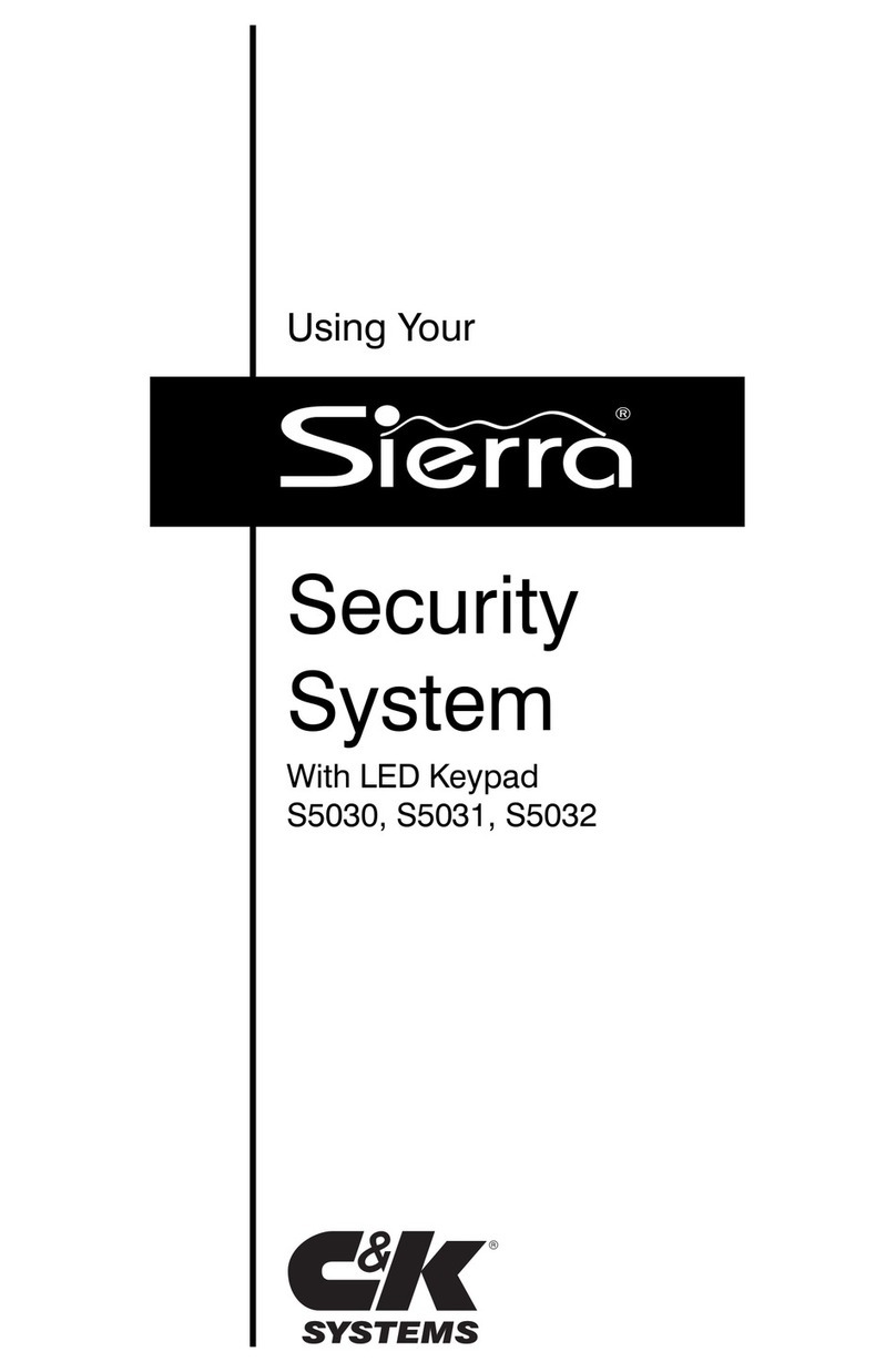 C & K Systems Sierra user manual