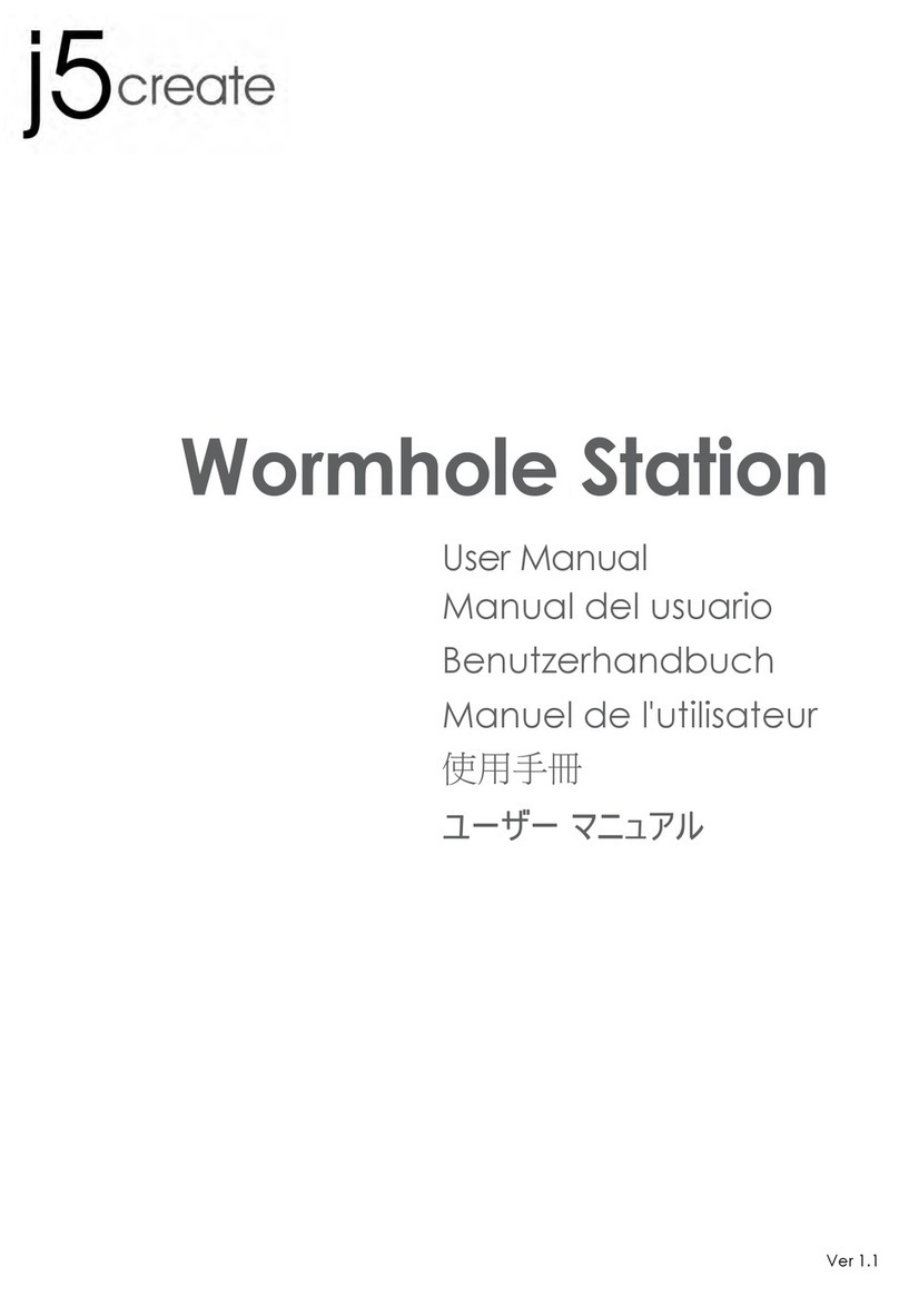 j5 create Wormhole Station JUH-320 user manual