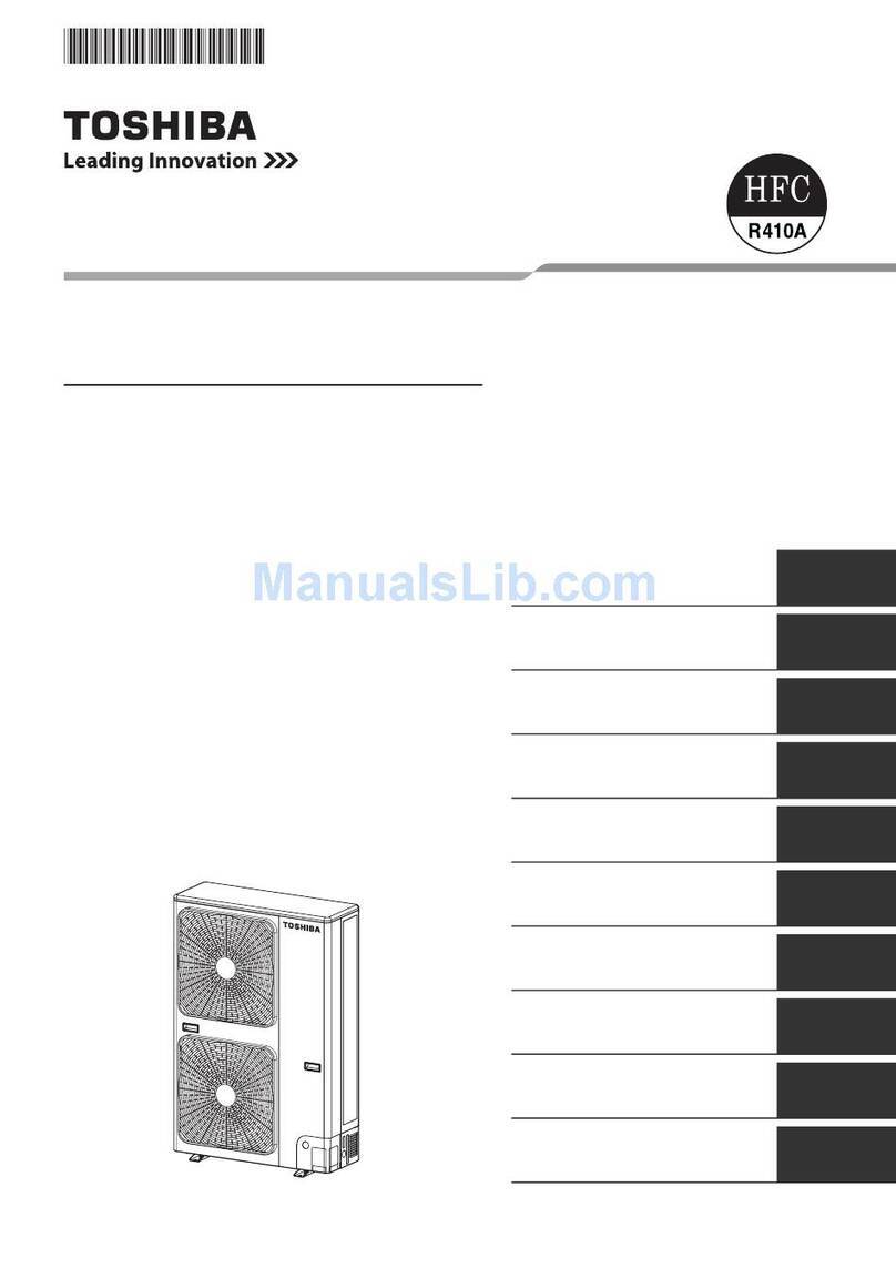 Toshiba RAV-SM1603AT-E User manual