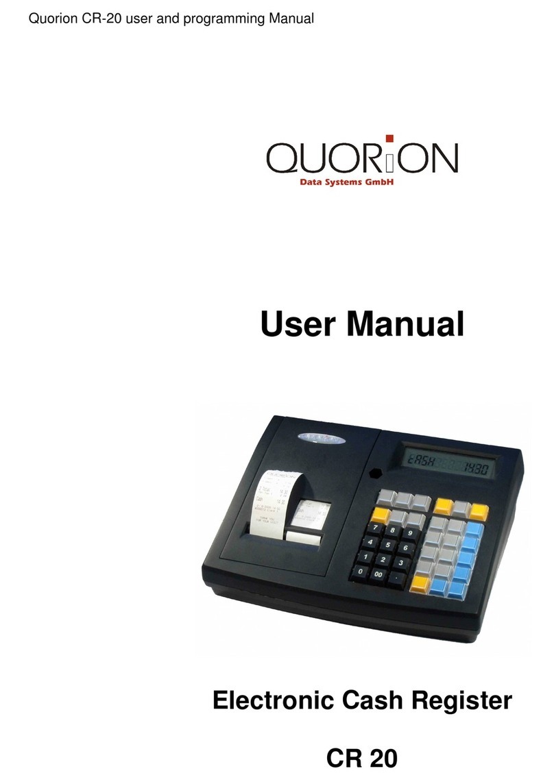 QUORION CR 20 user manual
