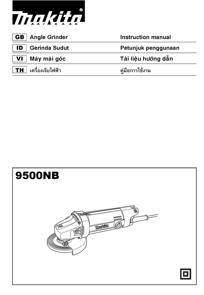 Makita 9500nb User manual Makita 9500nb User manual