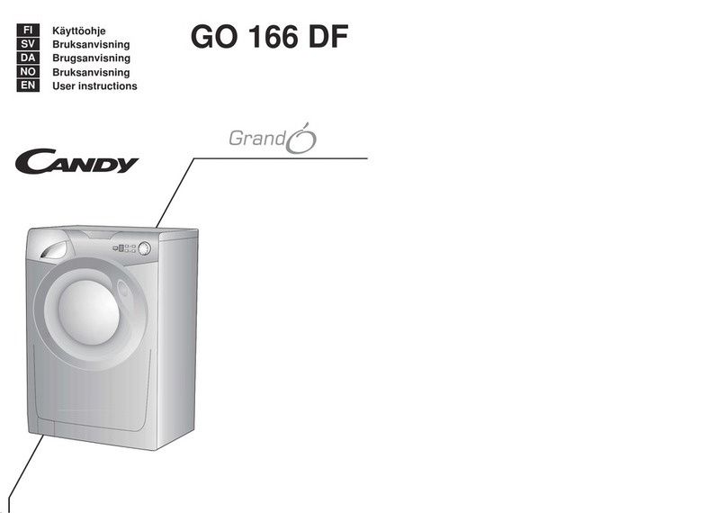 Candy GO 166 DF User manual