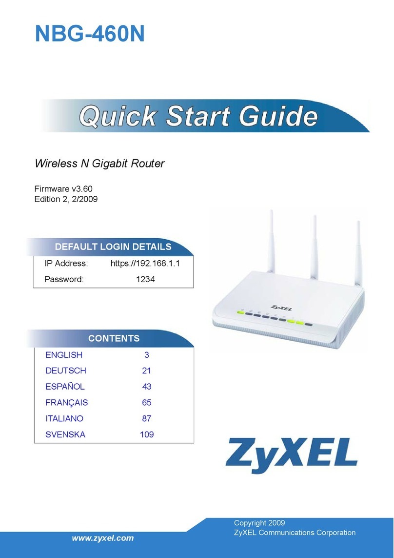 ZyXEL Communications HC-WXF990 User manual