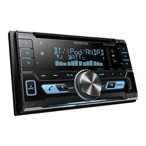Kenwood DPX-5000BT User manual