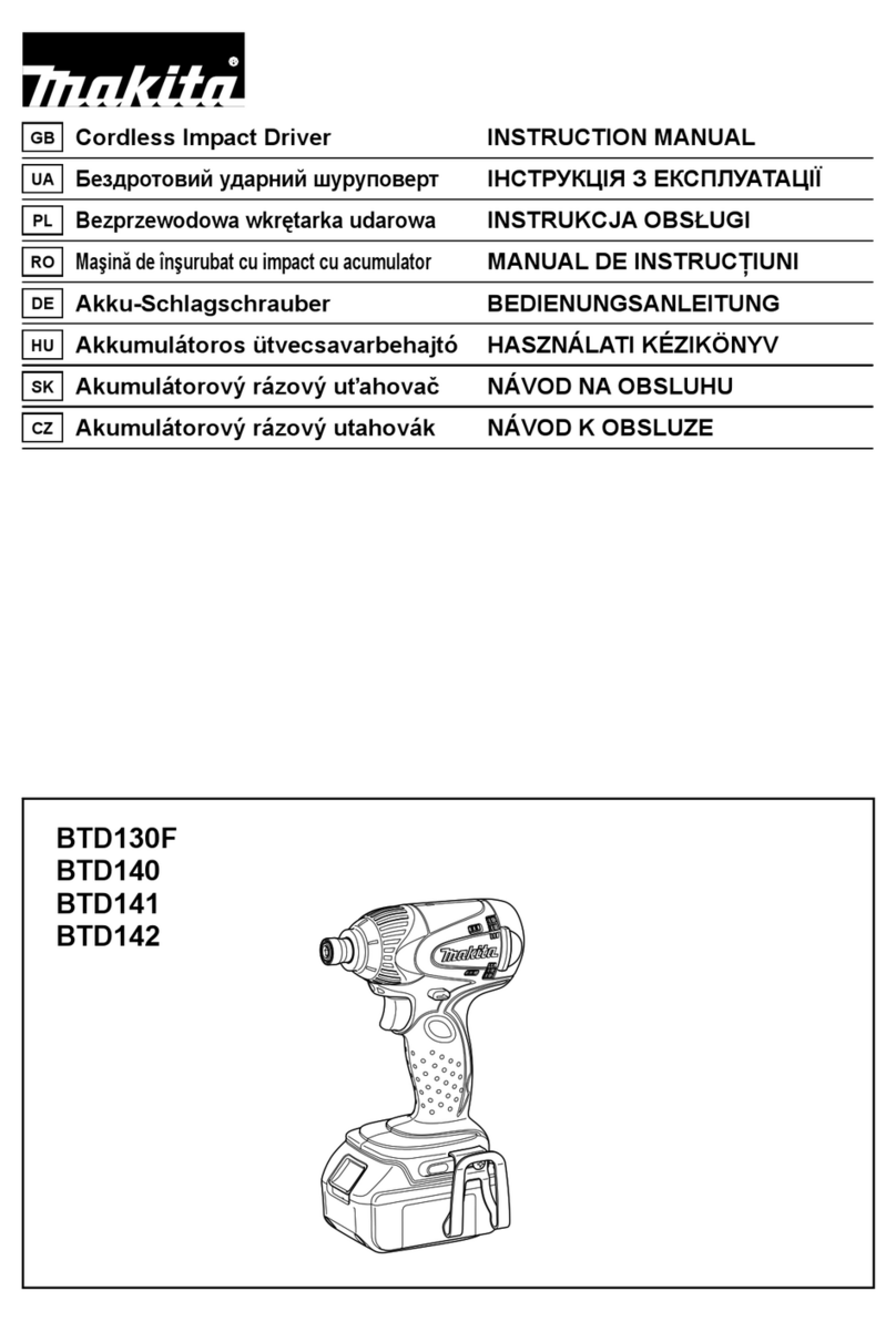 Makita BTD130F User manual