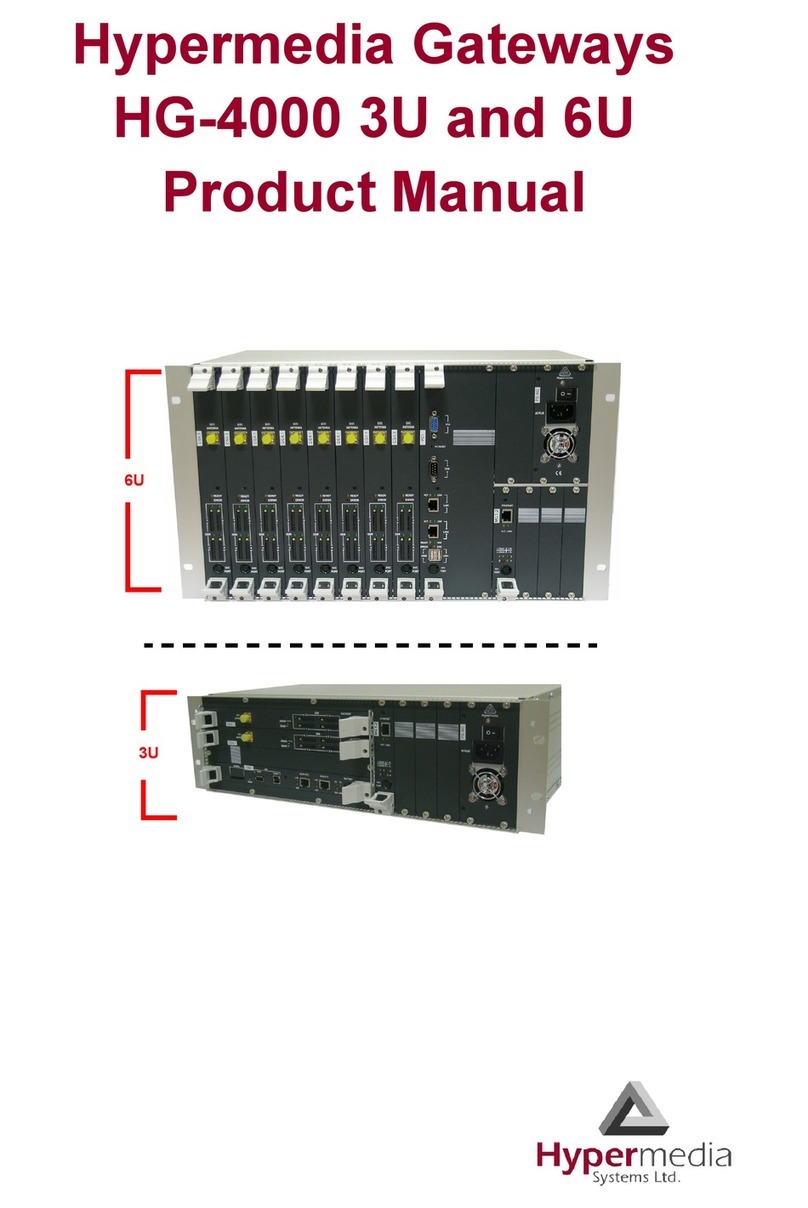 Hypermedia HG-4000 3U product manual