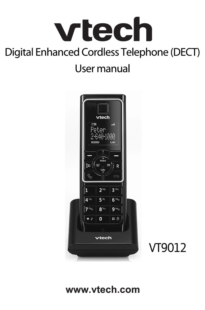 V-tech VT9011 User manual