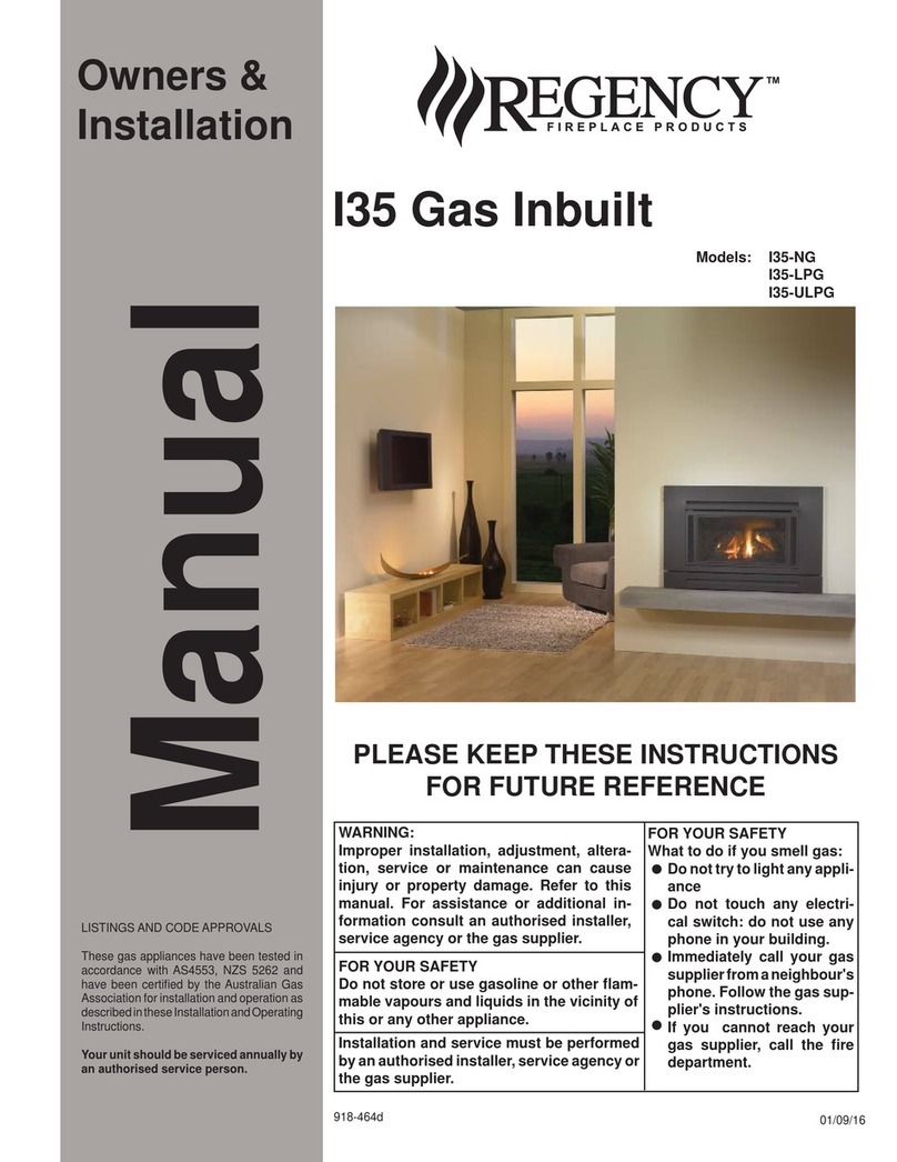 Regency I35-NG Quick start guide Regency I35-NG Quick start guide