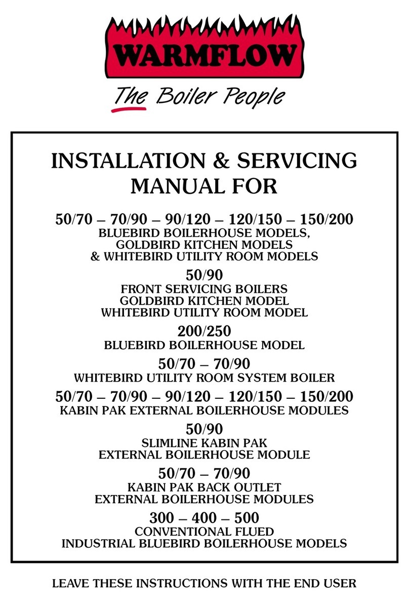 WarmFlow 50/70 installation & servicing