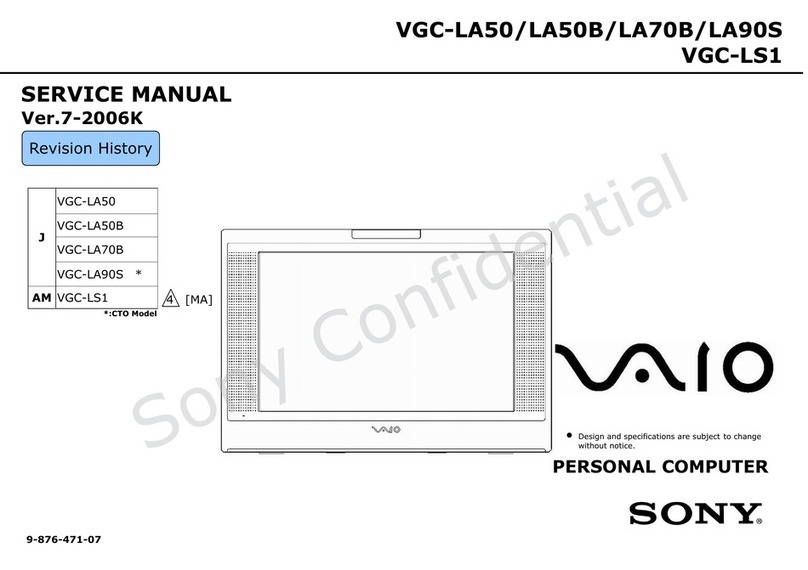 Sony Vaio VGC-LA50 User manual