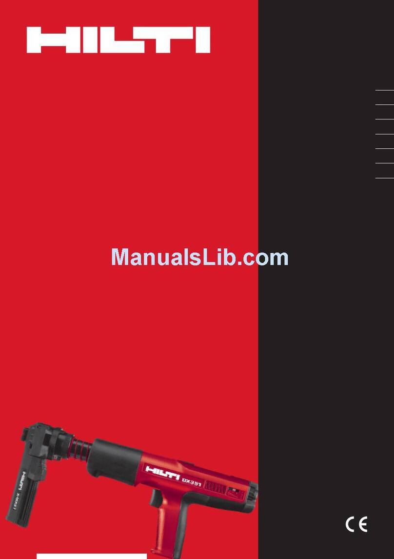 Hilti DX 351 BTG Original operating instructions Hilti DX 351 BTG Original operating instructions