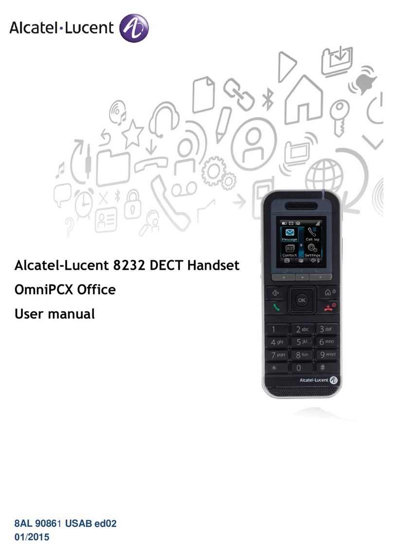 Alcatel-Lucent 8232 User manual