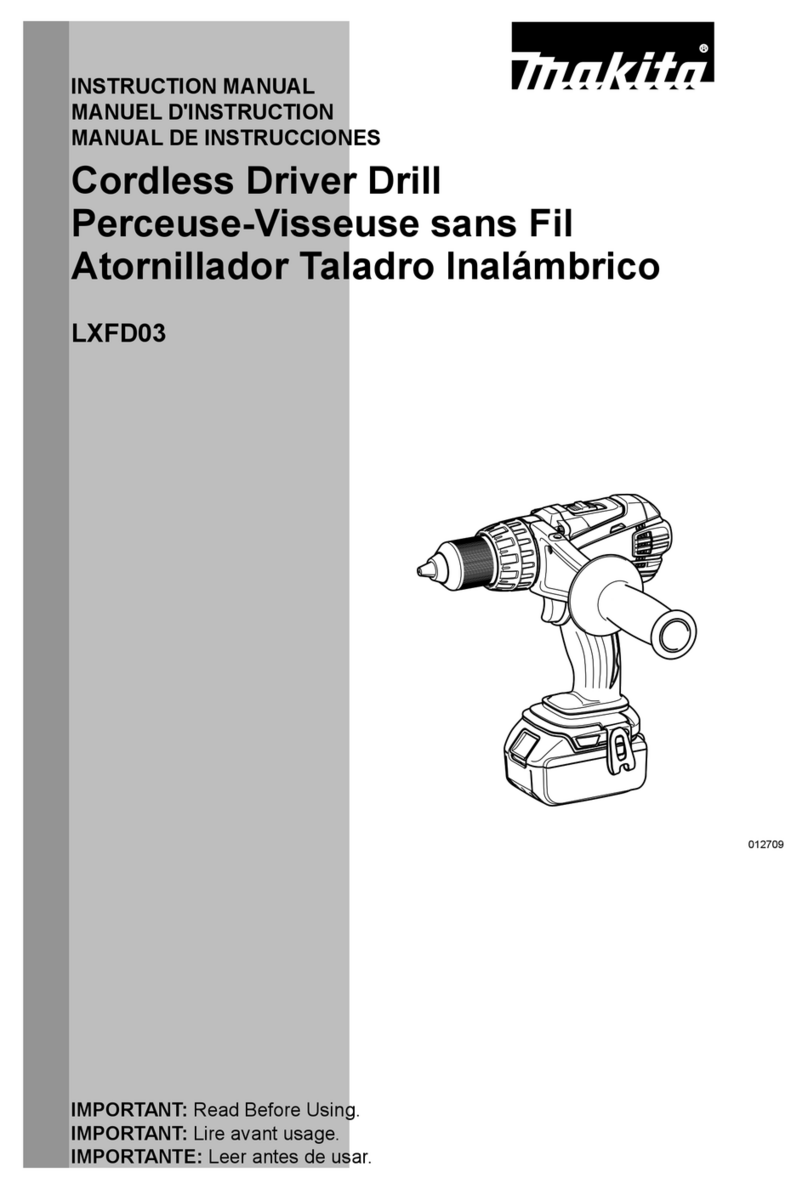 Makita LXFD03 instruction manual