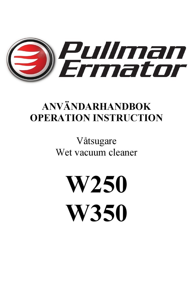 pullman Ermator w350 User manual pullman Ermator w350 User manual