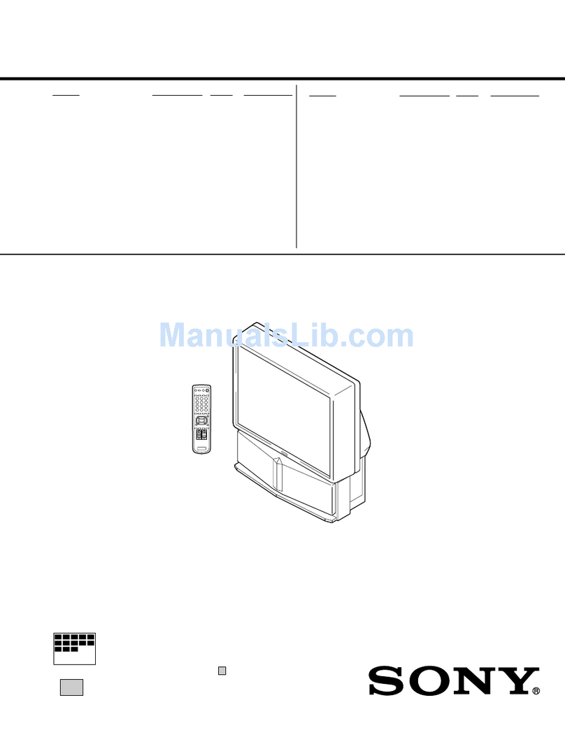 Sony KP-EF61HK2 User manual