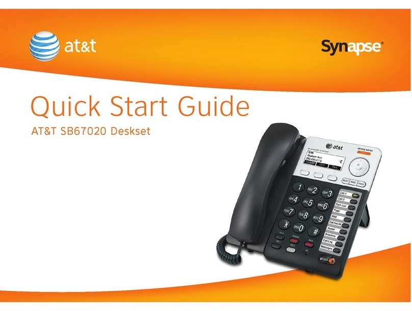 AT&T Synapse SB67020 User manual