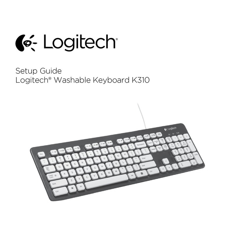 Logitech K310 User manual